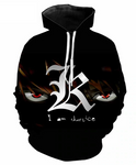 Death Note Kira Justice Hoodie