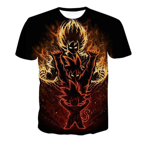 Dragon Ball Goku's Evolution Shirt