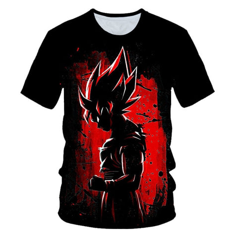 Dragon Ball Z Red Power T-Shirt